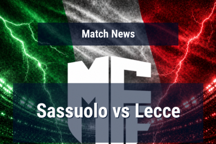 Sassuolo vs Lecce