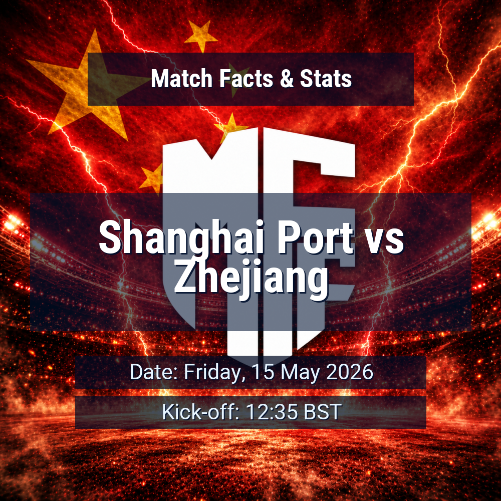 Shanghai Port vs Zhejiang: Predictions, Betting Odds, Lineups, Preview 1 Shanghai Port vs Zhejiang