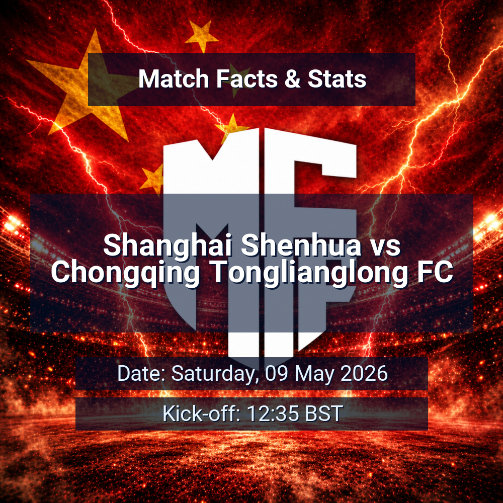 Shanghai Shenhua vs Chongqing Tonglianglong FC: Predictions, Betting Odds, Lineups, Preview 14 Shanghai Shenhua vs Chongqing Tonglianglong FC