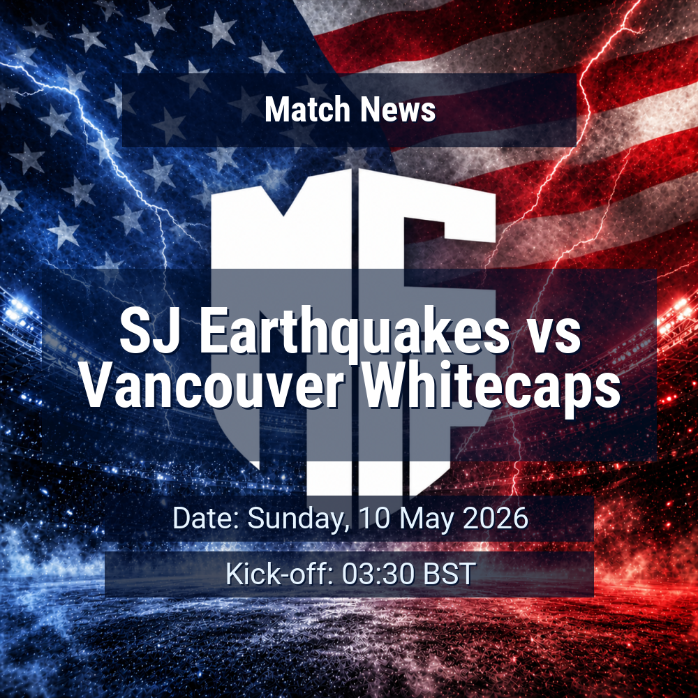 In-form Earthquakes and Whitecaps set for high-tempo MLS meeting at PayPal Park 1 SJ Earthquakes vs Vancouver Whitecaps