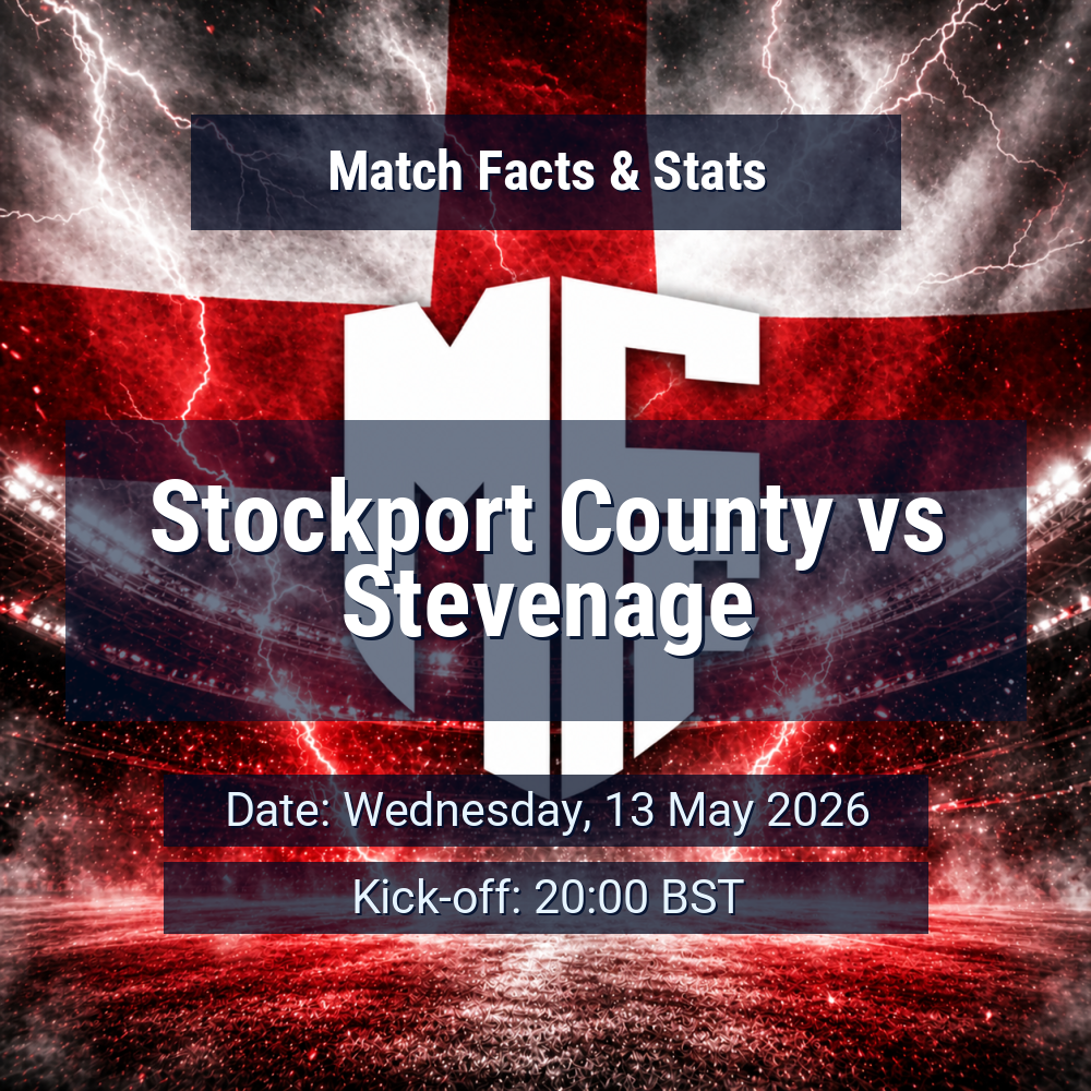 Stockport County vs Stevenage: Predictions, Betting Odds, Lineups, Preview 1 Stockport County vs Stevenage