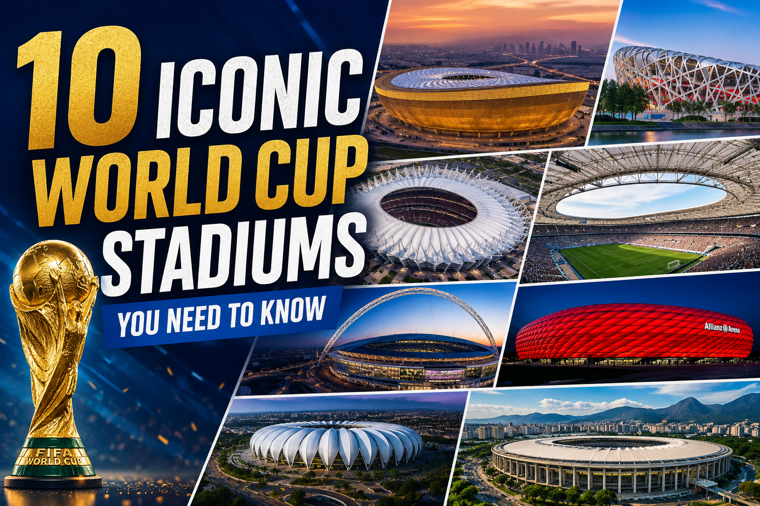 10 Iconic World Cup Stadiums You Need to Know 1 10 Iconic World Cup Stadiums You Need to Know