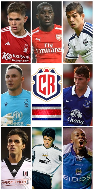 Question of the Day June 2026 22 Costa Rica Players with Premier League Appearances