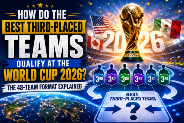How do the best third placed teams qualify at the World Cup 2026