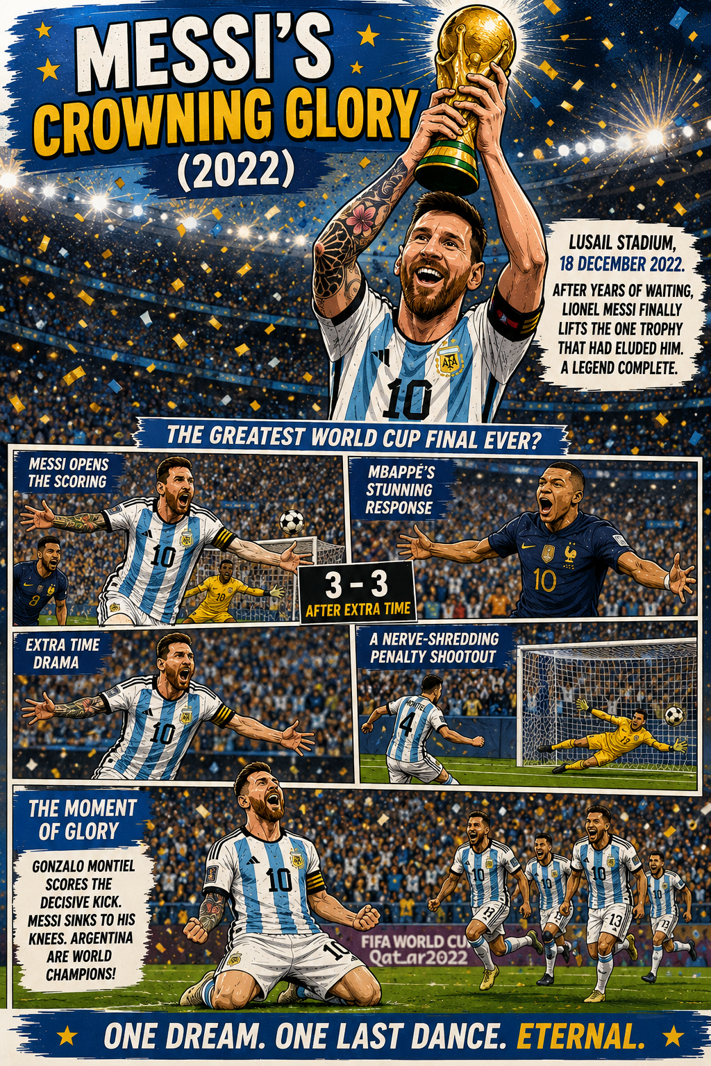 Iconic World Cup Moments 7 Messi's Crowning Glory