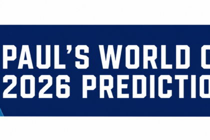 Paul’s World Cup 2026 Predictions