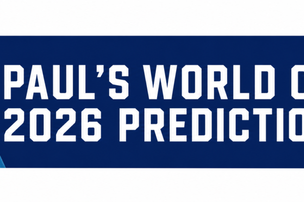 Pauls World Cup 2026 Predictions 1