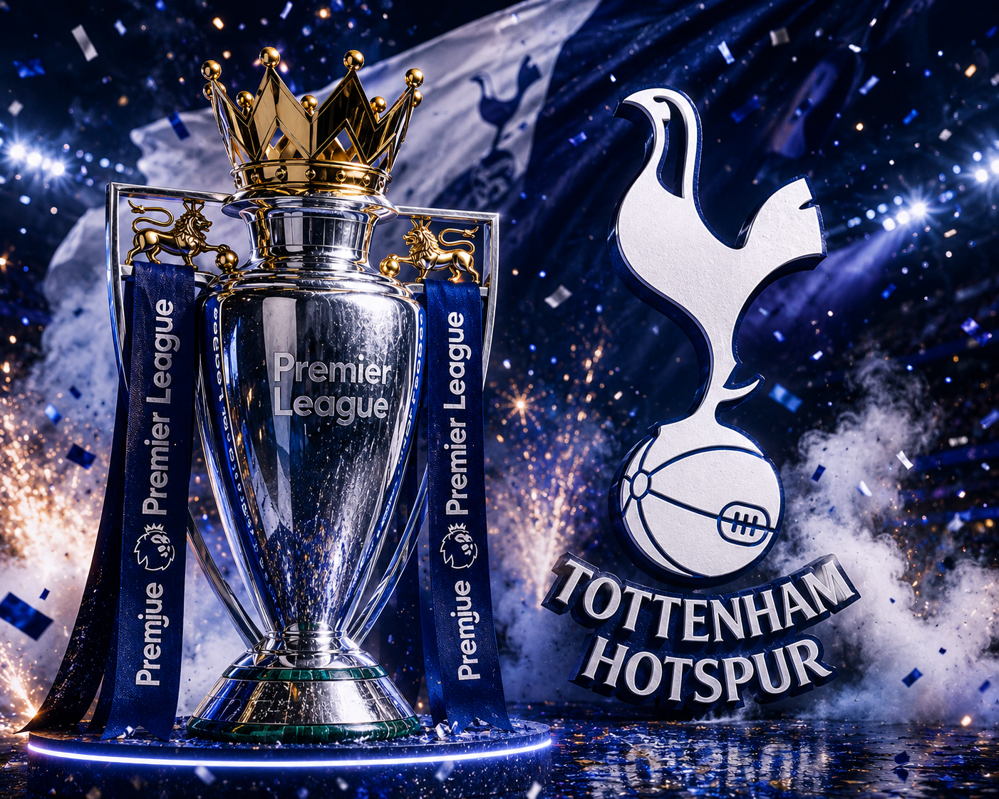 Can Spurs Do a Leicester? The 5000-1 Title Dream for 2026-27 13 Spurs Premier League Trophy
