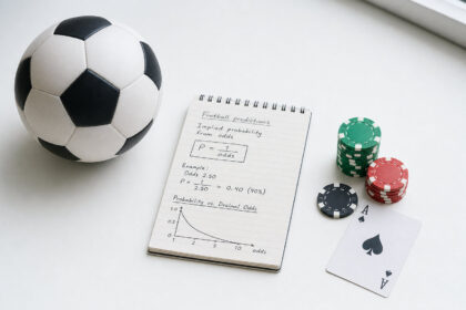 The Maths Linking Football Predictions and Casino Odds