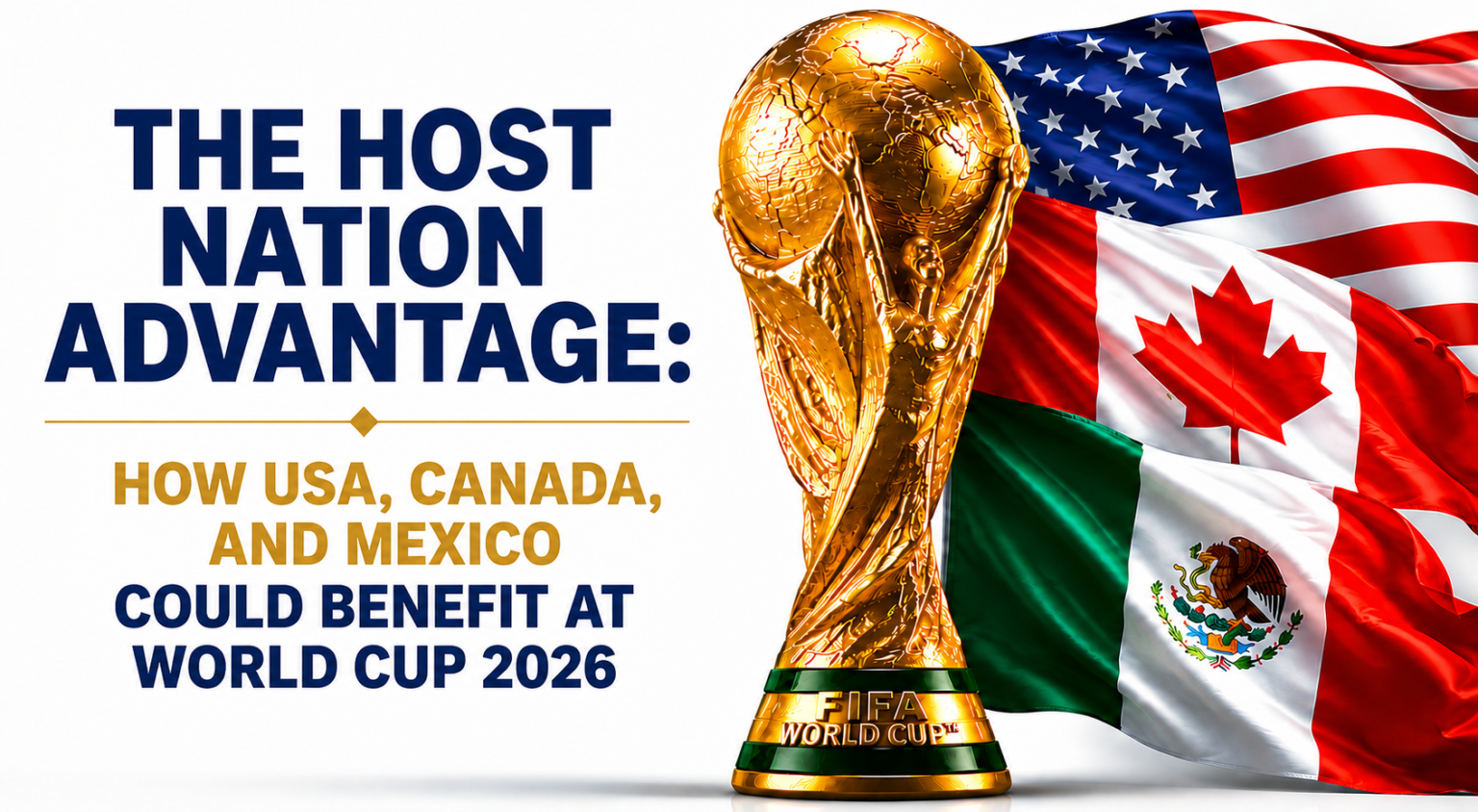 The host nation advantage: how USA, Canada, and Mexico could benefit at World Cup 2026 1 The host nation advantage how USA, Canada, and Mexico could benefit at World Cup 2026
