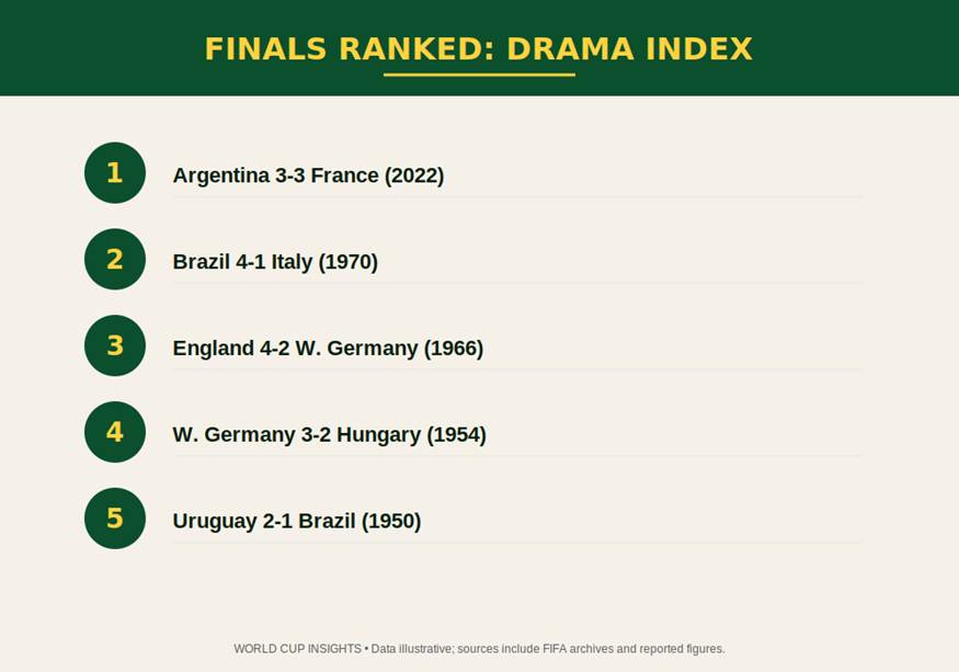 The Greatest World Cup Finals of All Time, Ranked 2 image 1