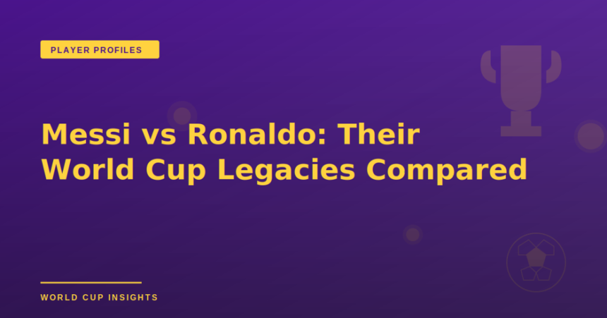 Messi vs Ronaldo: Their World Cup Legacies Compared 11 Messi vs Ronaldo: Their World Cup Legacies Compared