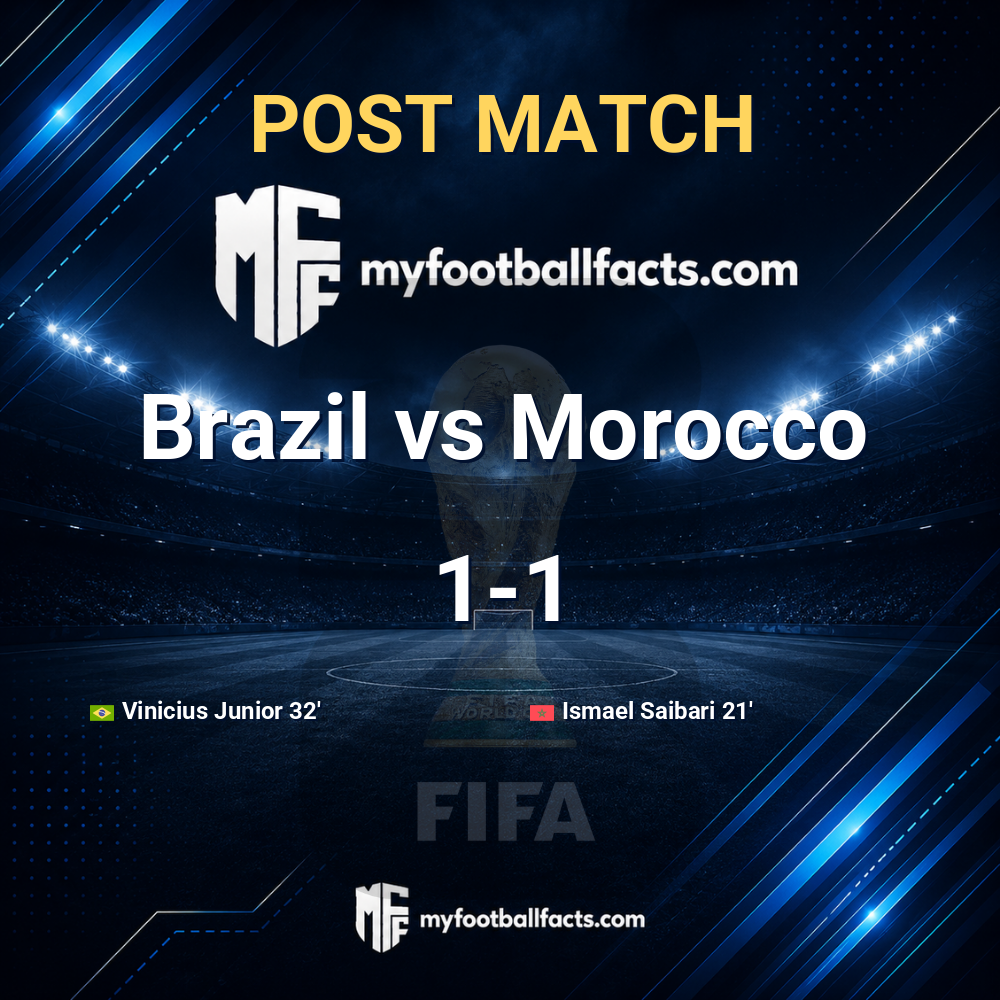 Brazil 1-1 Morocco: Post Match Review, Full-Time Report and Key Moments 12 mff bd post match 130012 7c77973748