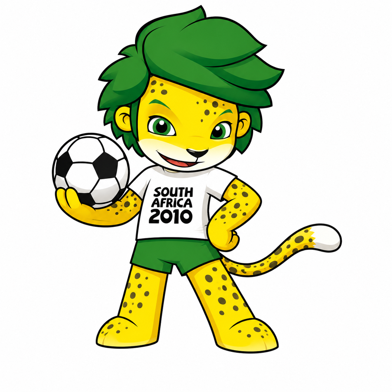 World Cup Zakumi - FIFA World Cup 2010 Mascot World Cup Zakumi mascot from the 2010 FIFA World Cup in South Africa