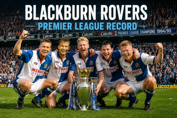 Blackburn Rovers Premier League Record