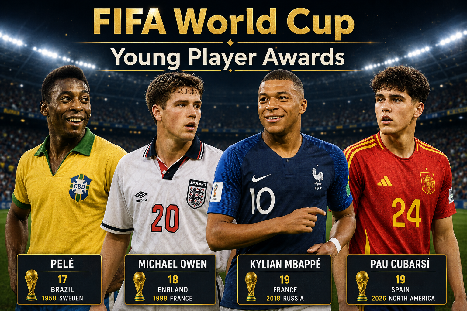 Question of the Day July 2026 3 FIFA World Cup Young Player Awards