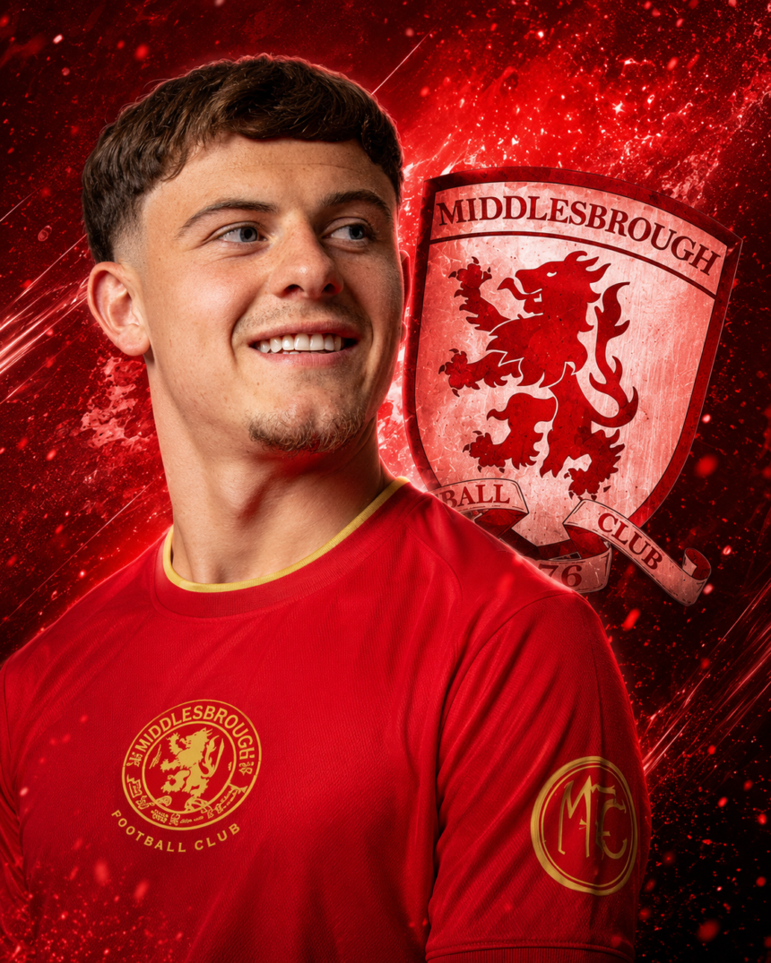 Middlesbrough Sign Will Lankshear from Tottenham