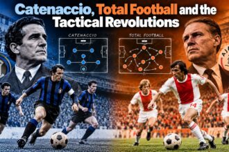 Catenaccio, Total Football and the Tactical Revolutions