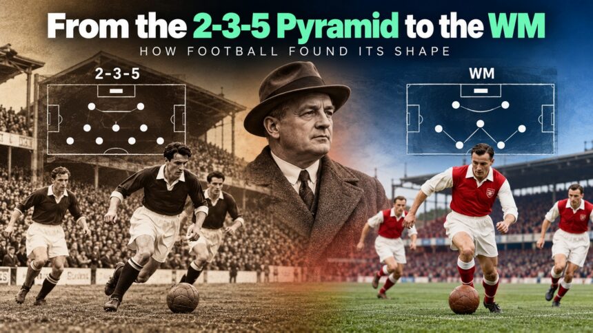 From the 2-3-5 Pyramid to the WM: How Football Found Its Shape
