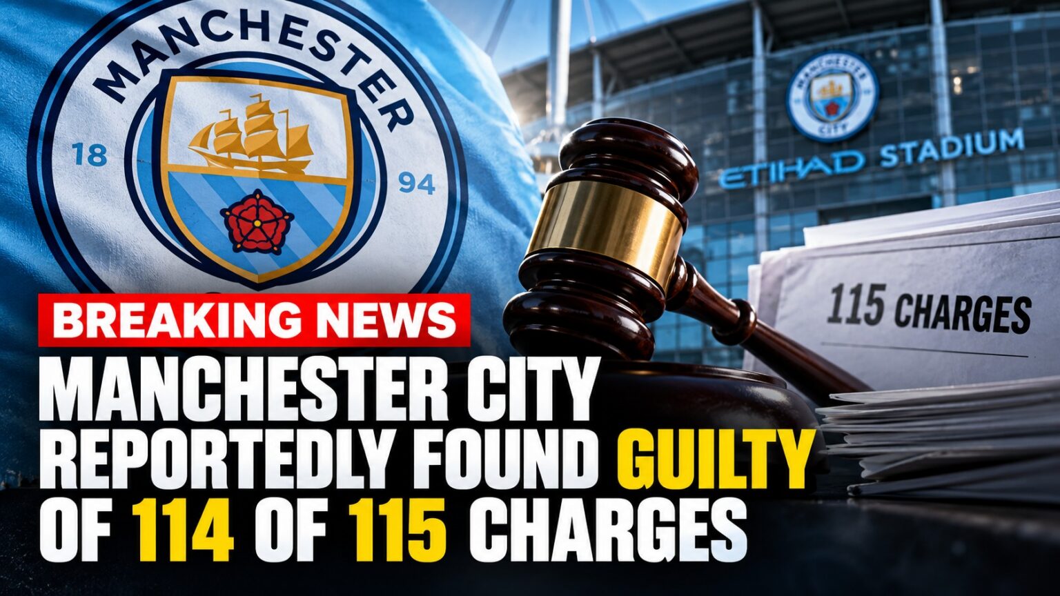 Manchester City 115 Charges: Club Reportedly Found Guilty of 114 Breaches 1 Manchester City reportedly found guilty of 114 of 115 Premier League financial charges