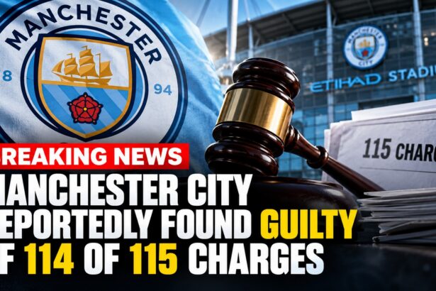 Manchester City 115 Charges: Club Reportedly Found Guilty of 114 Breaches
