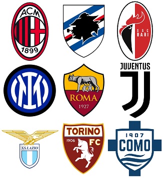 Question of the Day October 2026 2 Italian Clubs which supplied Players to England's National Team