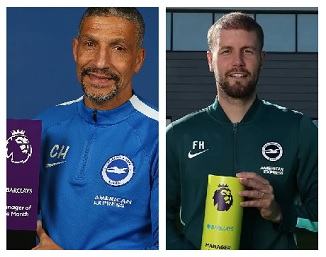 Question of the Day October 2026 4 Brighton & Hove Albion Manager of the Month Award Winners